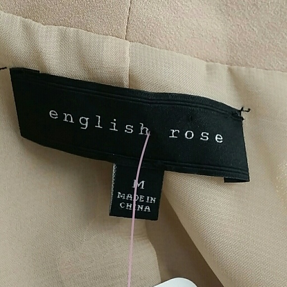 EUC English Rose medium beige jacket - Picture 4 of 4